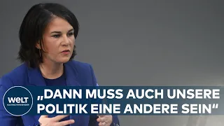 KRIEG IN DER UKRAINE: Baerbock – "Dürfen die Ukraine nicht wehrlos dem Aggressor überlassen"