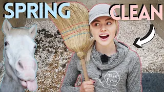 Whole Barn gets a HUGE Spring Clean! *Satisfying* AD | This Esme