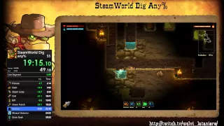 Speedrun SteamWorld Dig Any% 32:19