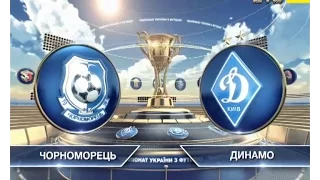 Чорноморець - Динамо - 1:1. Відео матчу