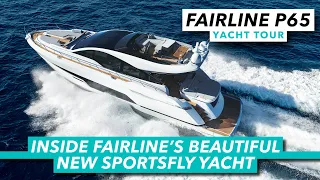 Inside Fairline's beautiful new sportsfly yacht | Fairline Phantom 65 full tour | MBY