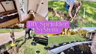 DIY Sprinkler System Repair/Replace ~ Outside Projects And More Vlog