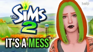 i'm convinced i have the messiest Sims 2 save file ever