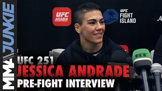 Jessica Andrade: Rose Namajunas rematch 'meant to be' | UFC 251 pre-fight interview