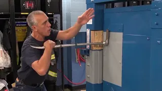 Forcible Entry On An Inward Opening Wood Door Jamb - Firehouse Innovations LI