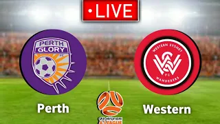 Perth Glory Vs Western Sydney Live Match🔴