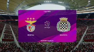 SL Benfica vs Boavista Fc | PES 20 Liga NOS Live Gameplay