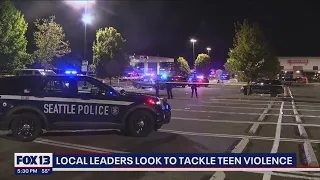 Local leaders look to tackle teen violence | FOX 13 Seattle