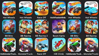 Beach Buggy Racing 3,Hot Wheels Race Off,Boom Karts,BB Racing 2,Monster Truck,Hill Climb Racing 2