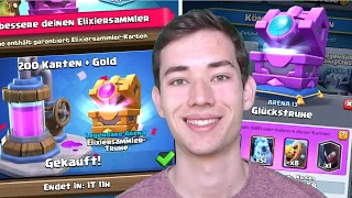 NEUE ANGEBOTE KAUFEN! | 7× Glückstruhe, 4× Blitztruhe & Legendäre Truhe | Clash Royale deutsch