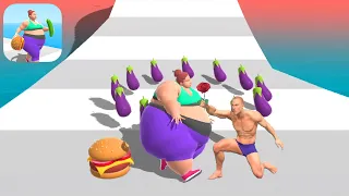 MAX LEVEL in Fat 2 Fit! 👩🏻‍🦰🍔 BIG UPDATE!! All Levels - iOS, Android Gameplay (Levels 14 - 15)