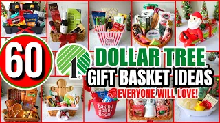 $1 DOLLAR TREE GIFT IDEAS┃last minute GIFT HACKS & BASKETS for 2023🎄