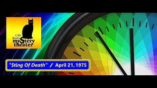 CBS RADIO MYSTERY THEATER -- "STING OF DEATH" (4-21-75)