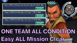 ALL YOU NEED IS ONE TEAM! Clearing all 3 Missions at ONE GO! [DFFOO GL - Vol#426]