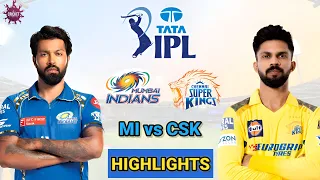 MI vs CSK || IPL 2024 || Match-29 Highlights ||  Cricket Updates