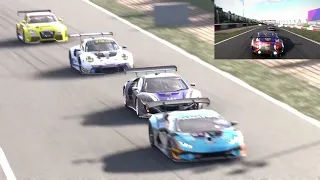 3 car Battle for the lead at Suzuka (PiP) with ACR Boostt on Forza Multiplayer GT Racing