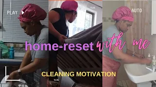 PRODUCTIVE RESET||CLEANING MOTIVATION || OVERWHELMED||  CLEAN WITH ME