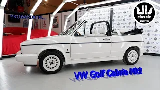 Probando el VW Golf Cabrio Mk1 (1989)