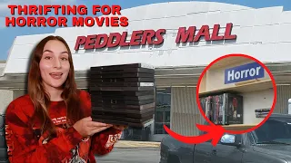 Horror Movie Thrifting Vlog | Exploring the Peddlers Mall!