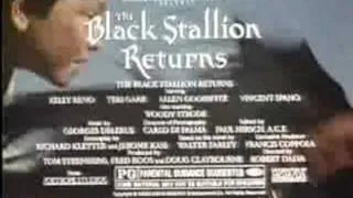 The Black Stallion Returns - Original 1983 TV trailer
