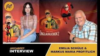 DIE UNGLAUBLICHEN 2 - Interview mit Emilia Schüle & Markus Maria Profitlich | JayCarpet