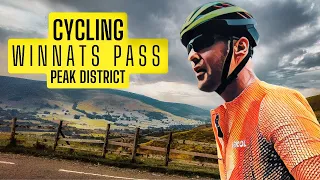 "Exploring Winnats Pass: A Stunning Cycling Journey in Hope Valley, Peak District"