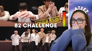 First Time Reacting to "The Most Silent Fan Meeting By ATEEZ | 82Challenge EP.6" Reaction