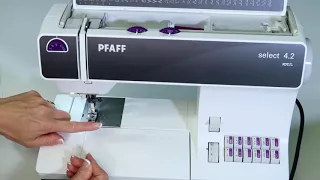 Pfaff Select 4.2  4 Machine Set Up & Threading