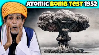 Villagers React To Nuclear Detonation Test 1952 ! Tribal People React To Atomic Bomb Test 1952