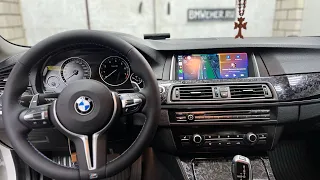 Установка NBT, CarPlay, М руля BMW F10