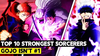 Top 10 Strongest Sorcerers in Jujutsu Kaisen