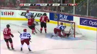 Канада-Россия 5-6 Полуфинал МолЧемпМира 2012