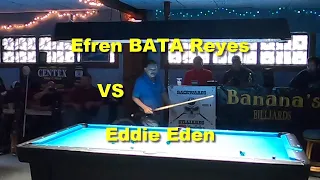 Efren BATA Reyes vs Eddie Eden / The Efren Reyes VIP Challenge 2021