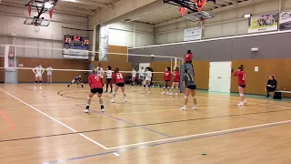 Crown Town Classic - match 1 vs Summit Volleyball Club 14-2