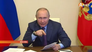 Президент Владимир Путин сделал прививку от коронавируса HD720