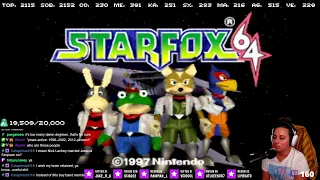 Star Fox 64 Score Run -- 2140 Hits (Easy Route)