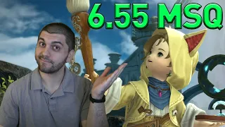 The Dawntrail Excitement Begins! - Patch 6.55 Full MSQ Reaction