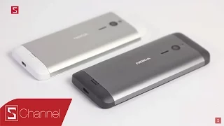 Schannel - Mở hộp Nokia 230 màu bạc & xám: Điện thoại cơ bản vỏ nhôm giá 1.4 triệu