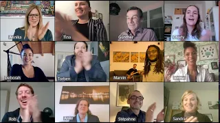 Ein virtuelles Team Meeting mit großer Überraschung | SofaConcerts