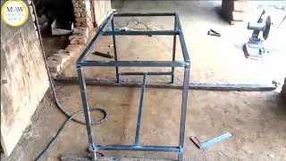 Making A Metal table !! Iron table for school with lamination sheet