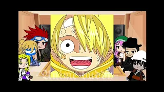 the worst generation reacts to the straw hats//sanji// part (3/?) no intro enjoy