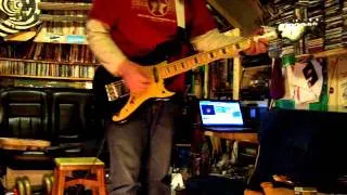 malko fender vi 6 string bass demo jam