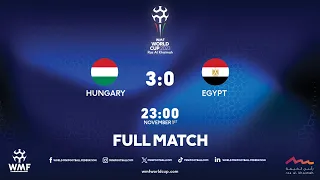 WMF World Cup 2023 I Day 7 I Hungary - Egypt I Full match