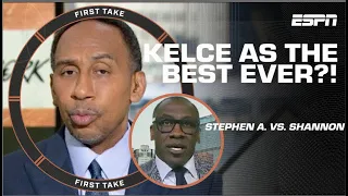 🚨 TSWIFT ATTENDANCE! 🚨 Stephen A. & Shannon Sharpe DEBATE Travis Kelce being the GOAT?! | The First