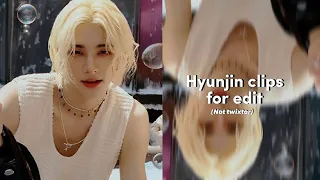 Hyunjin clips for edits