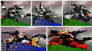 Power Rangers: Dino Thunder (GBA) All Bosses (No Damage)