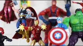 Creating a Marvel Legends Display! 2020 (Comic Avengers)