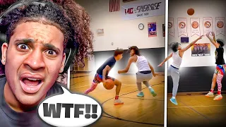 GIO WISE TURNED INTO PRIME KOBE IN THIS 1V1 AGAINST MY AAU PLAYER LAVAR...