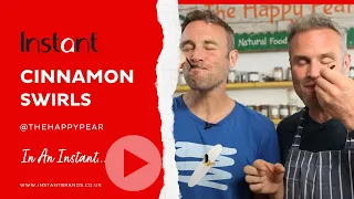 Cinnamon Swirls Recipe in an Instant with @thehappypear