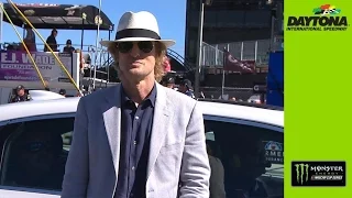 Owen Wilson gives the command to start engines